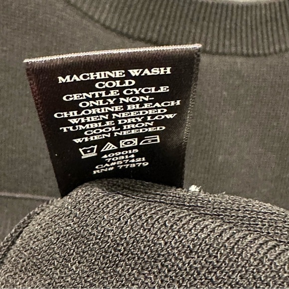 Ann Taylor Ruffle Knit Black Top - Picture 9 of 11